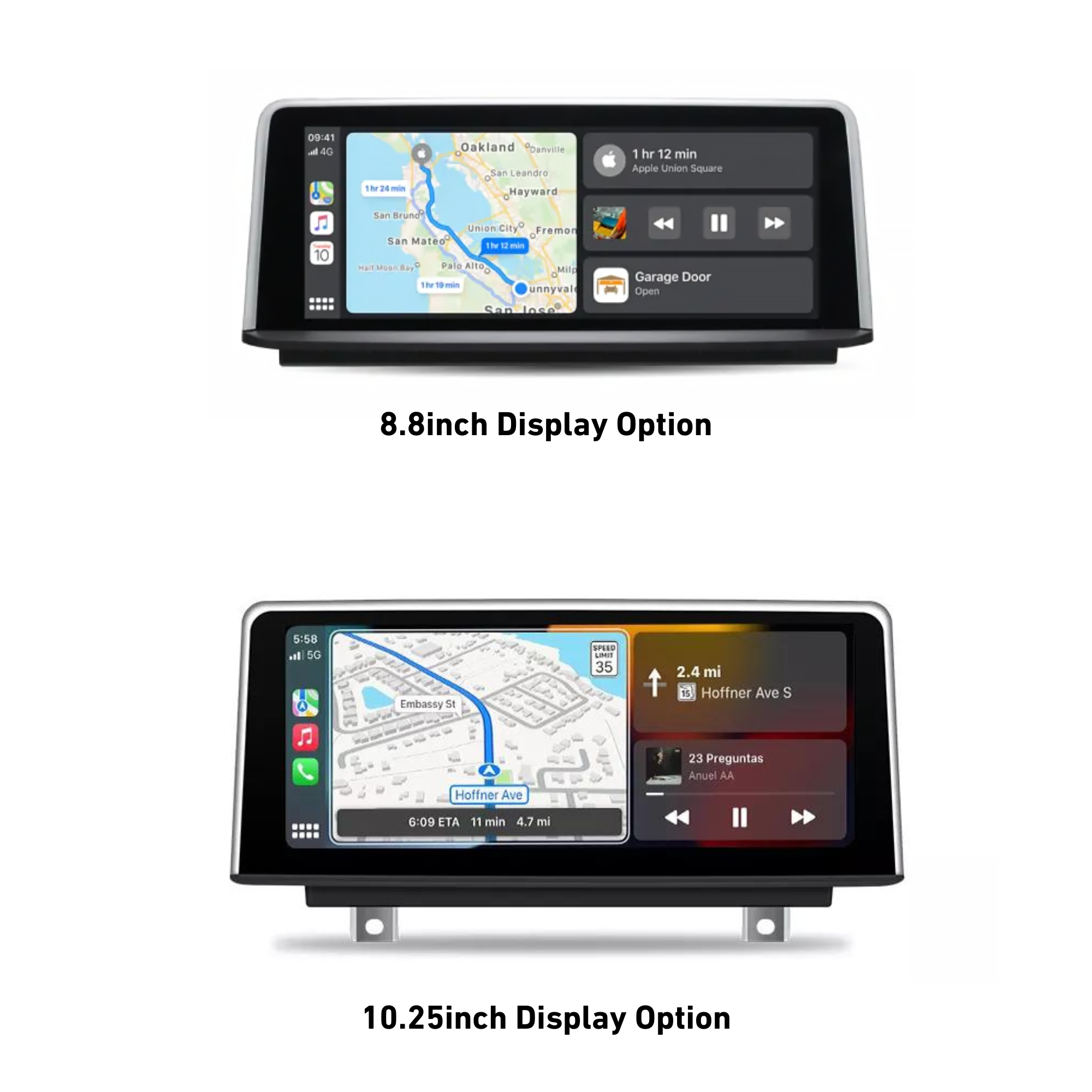 BMW 3 & 4 Series Wireless CarPlay & Android Auto Touch Screen Multimedia Display Upgrade NBT/EVO F30 F31 F32 F33 F34 F36