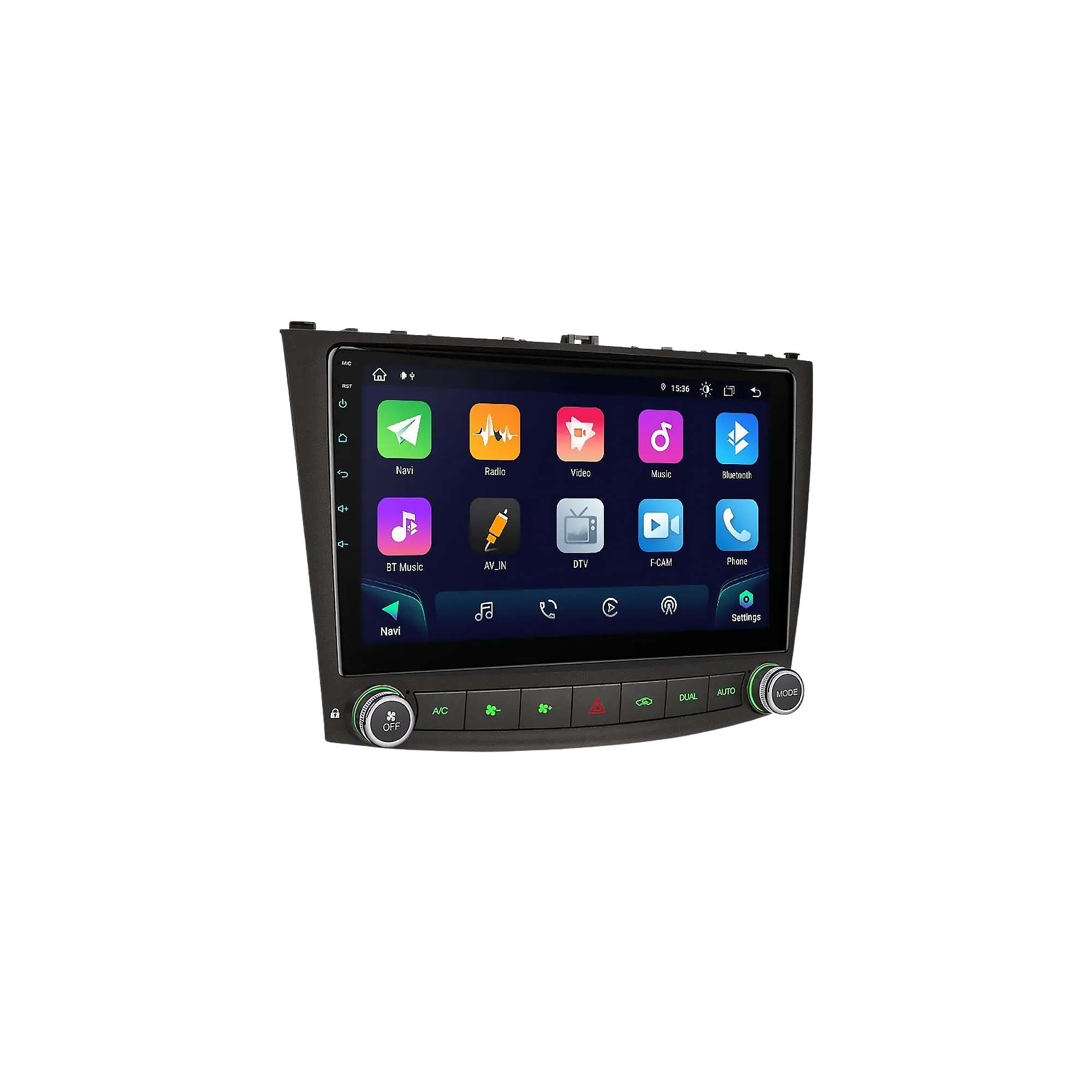 Direct fit for Lexus IS 2006-2012, 10.1 Inch HD Android 12 Touchscreen with Wireless CarPlay & Wireless Android Auto