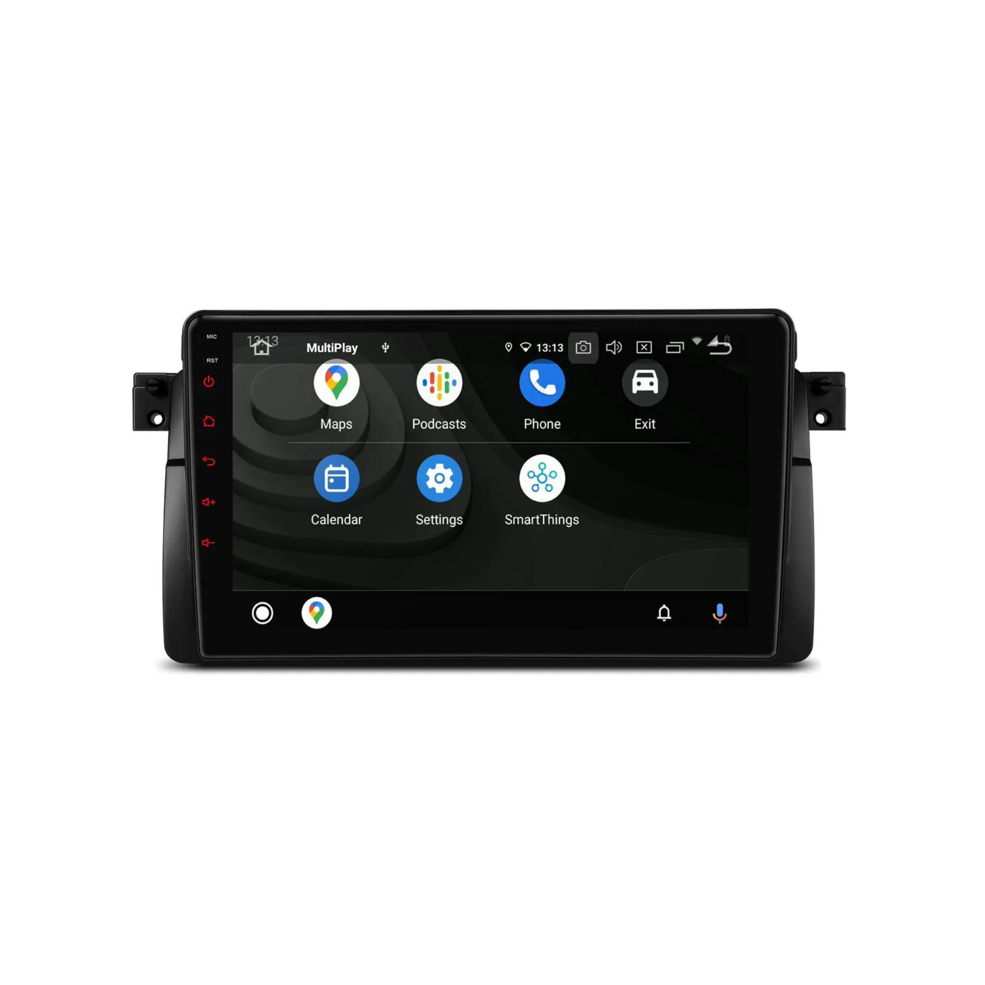 Direct fit for BMW E46 3 Series (1998-2006), 9 Inch HD Android 12 Display, 6GB RAM+128GB SSD with built in Wireless CarPlay & Wireless Android Auto